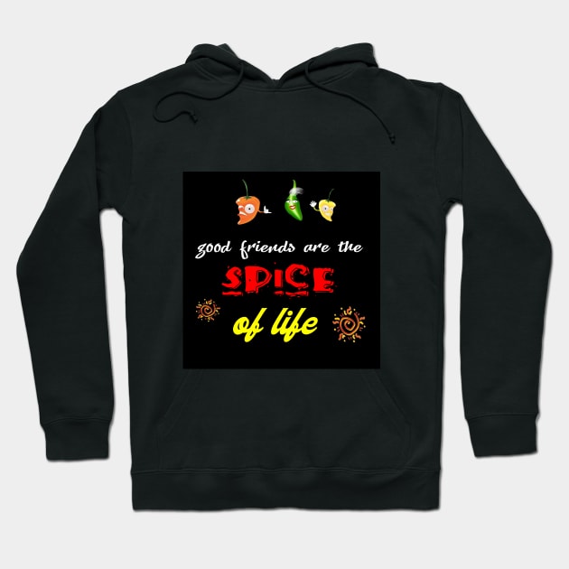 The spice of life Hoodie by junochaos